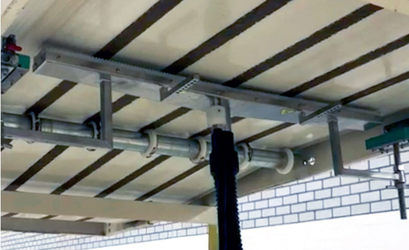 conveyor cleaning steam-brush-cleaner